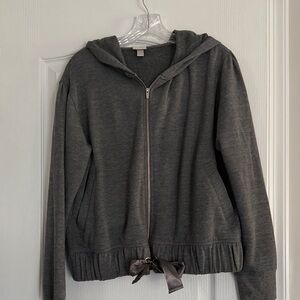 Charcoal Women's Bomber Jacket